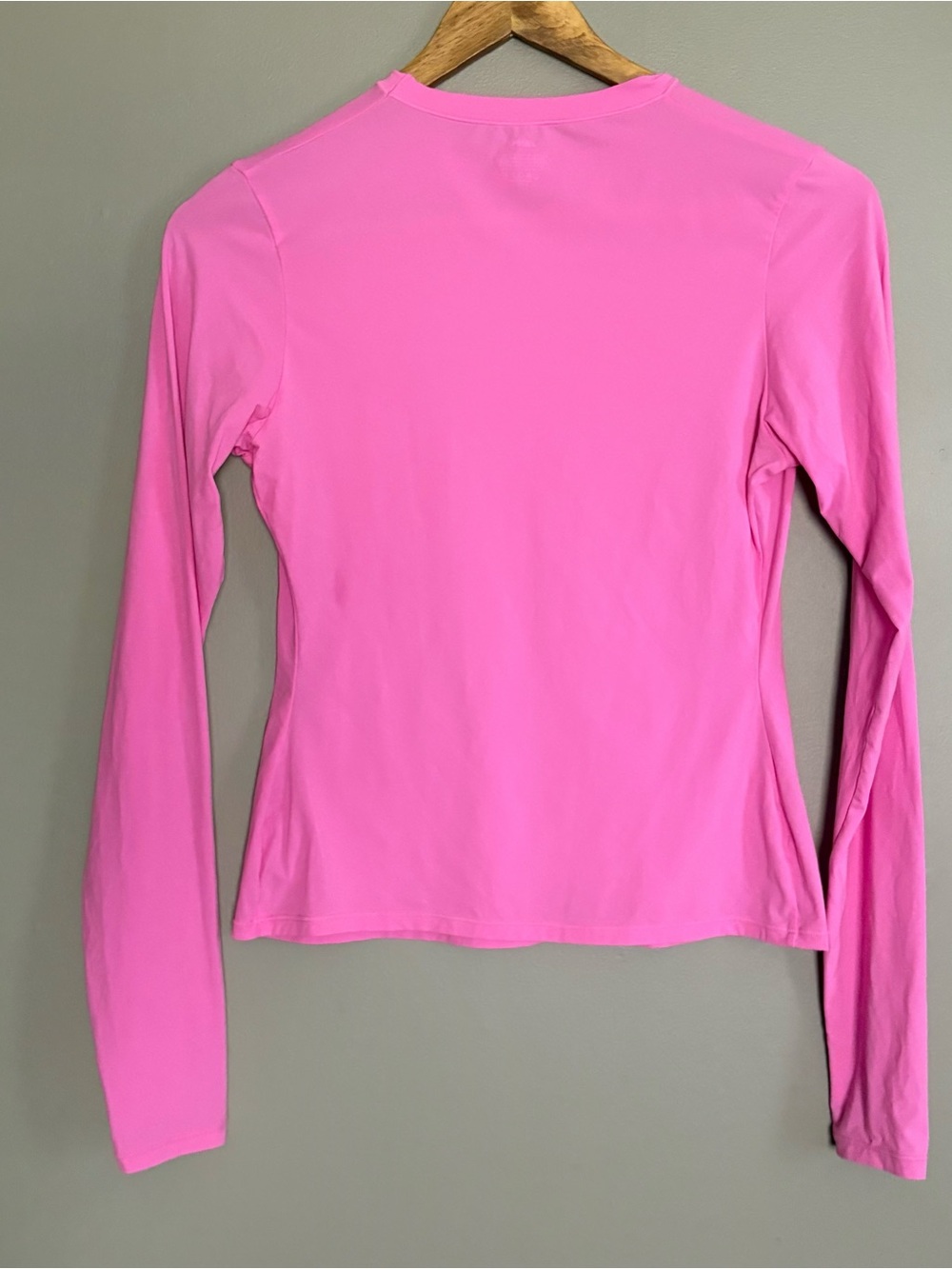 SKIMS Fits Everybody Long Sleeve Crew Neck Top Size Medium - Picture 2 of 6